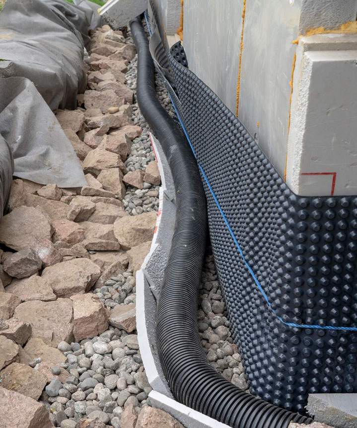 Installation drains français Rive-Sud